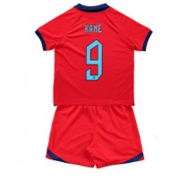 Camiseta Inglaterra Harry Kane #9 Segunda Equipación Replica Mundial 2022 para niños mangas cortas (+ Pantalones cortos)